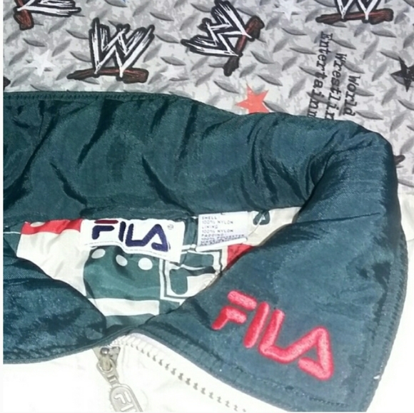 90s Fila Italia Pullover Jacket Coat Italy Vintage - Picture 5 of 8